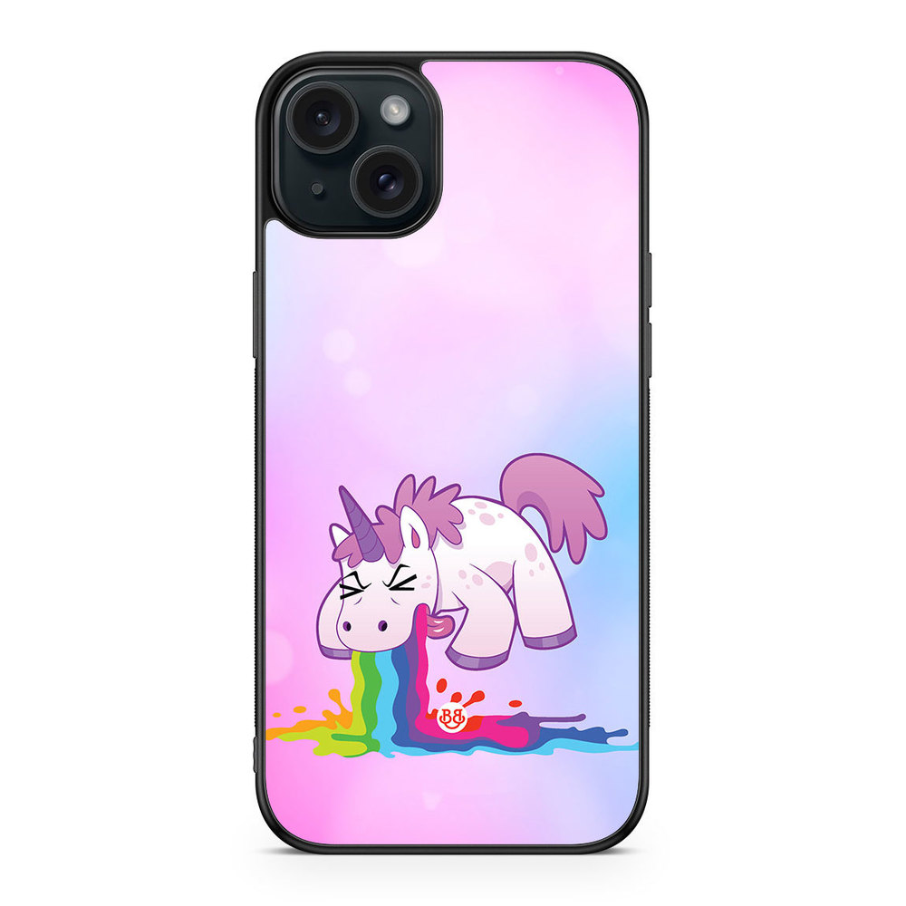 iPhone 15 Plus Case - Puking Unicorn