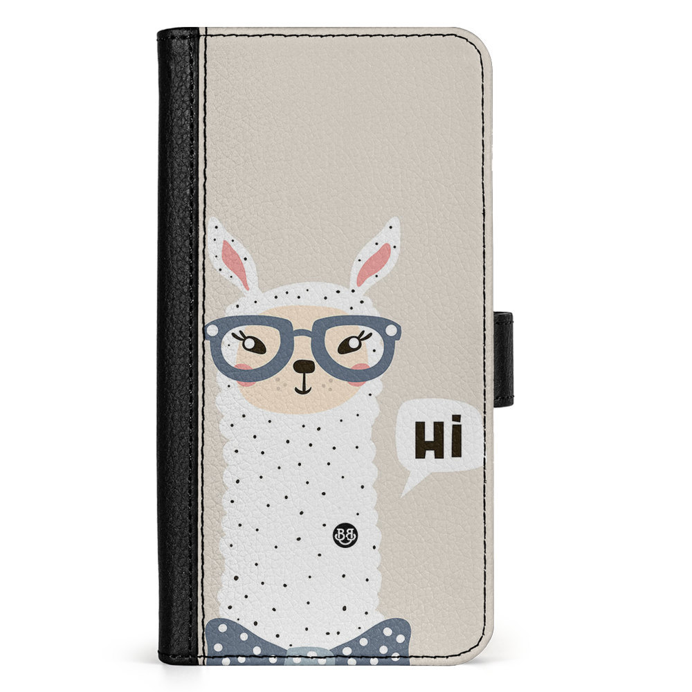 Doro 8050 Wallet Case - Cute Lama