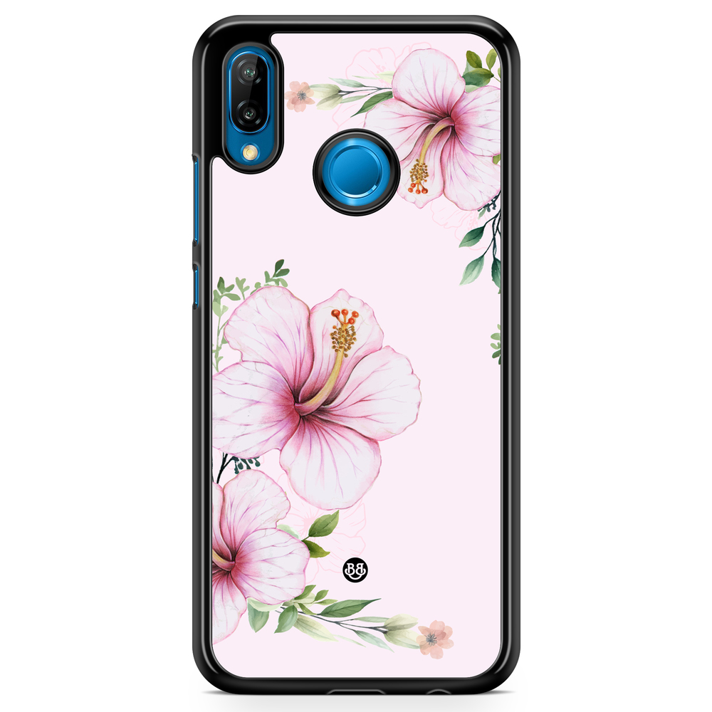 Huawei P20 Lite Case - WILD BLOOM - Soft Hibiscus