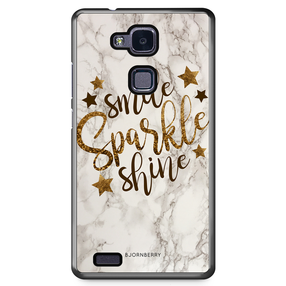 Huawei Honor 5X Case - Smile,Sparkle,Shine