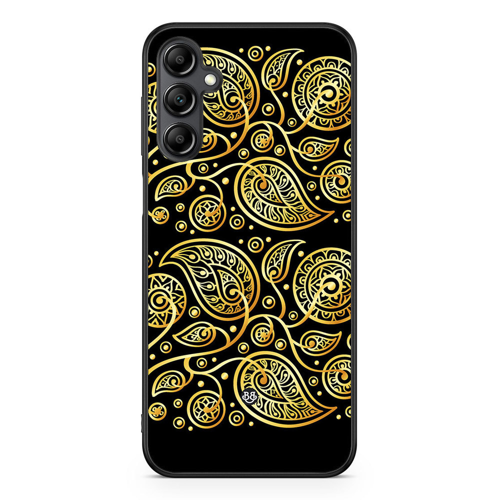 Samsung Galaxy A14 4G/5G Case - Gold Flowers
