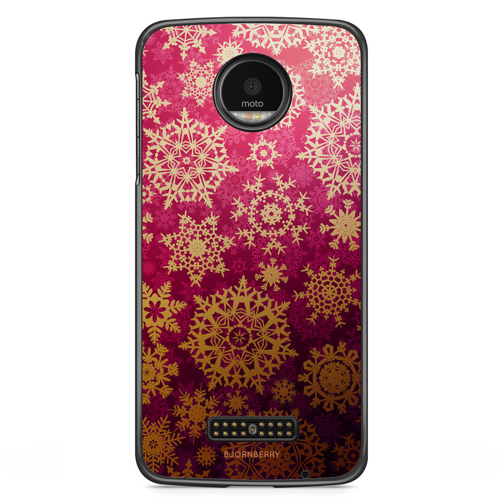Moto Z2 Play Case - Snowflake