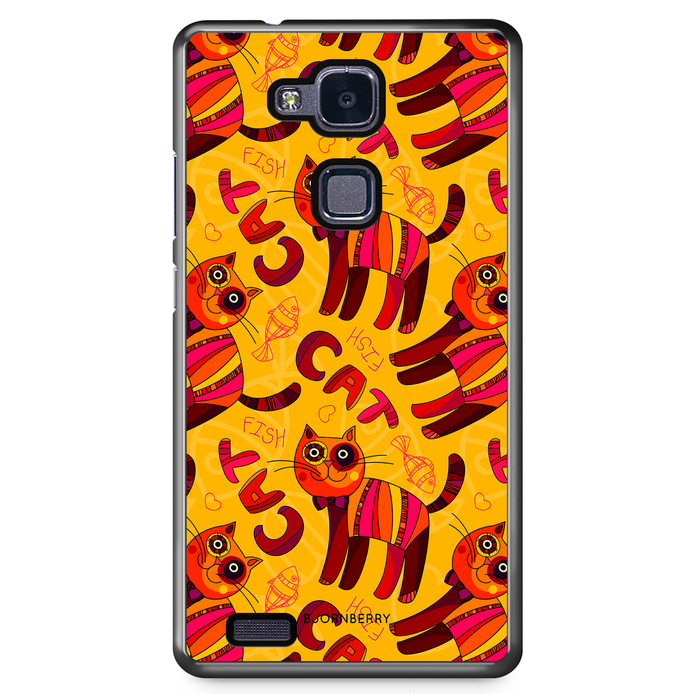 Huawei Honor 5X Case - Cat & Fish