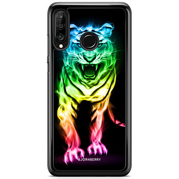 Huawei P30 Lite Skal - Fire Tiger