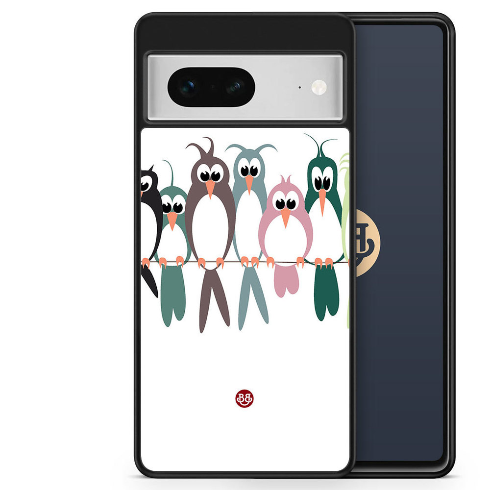 Google Pixel 7 Case - Birds on a string