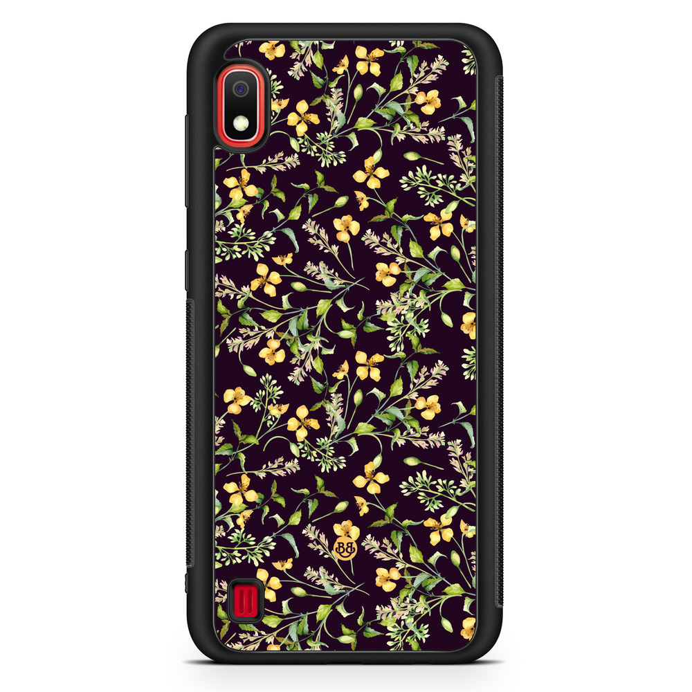 Samsung Galaxy A10 Case - WILD AUTUMN - Frosted Flora