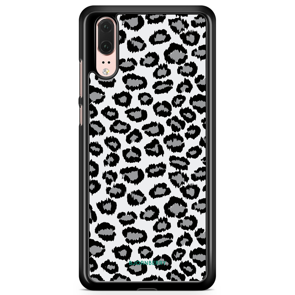 Huawei P20 Case - Gray Leopard