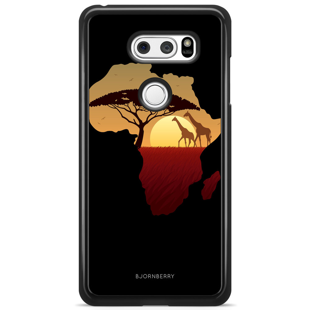 LG V30 Case - Africa Black