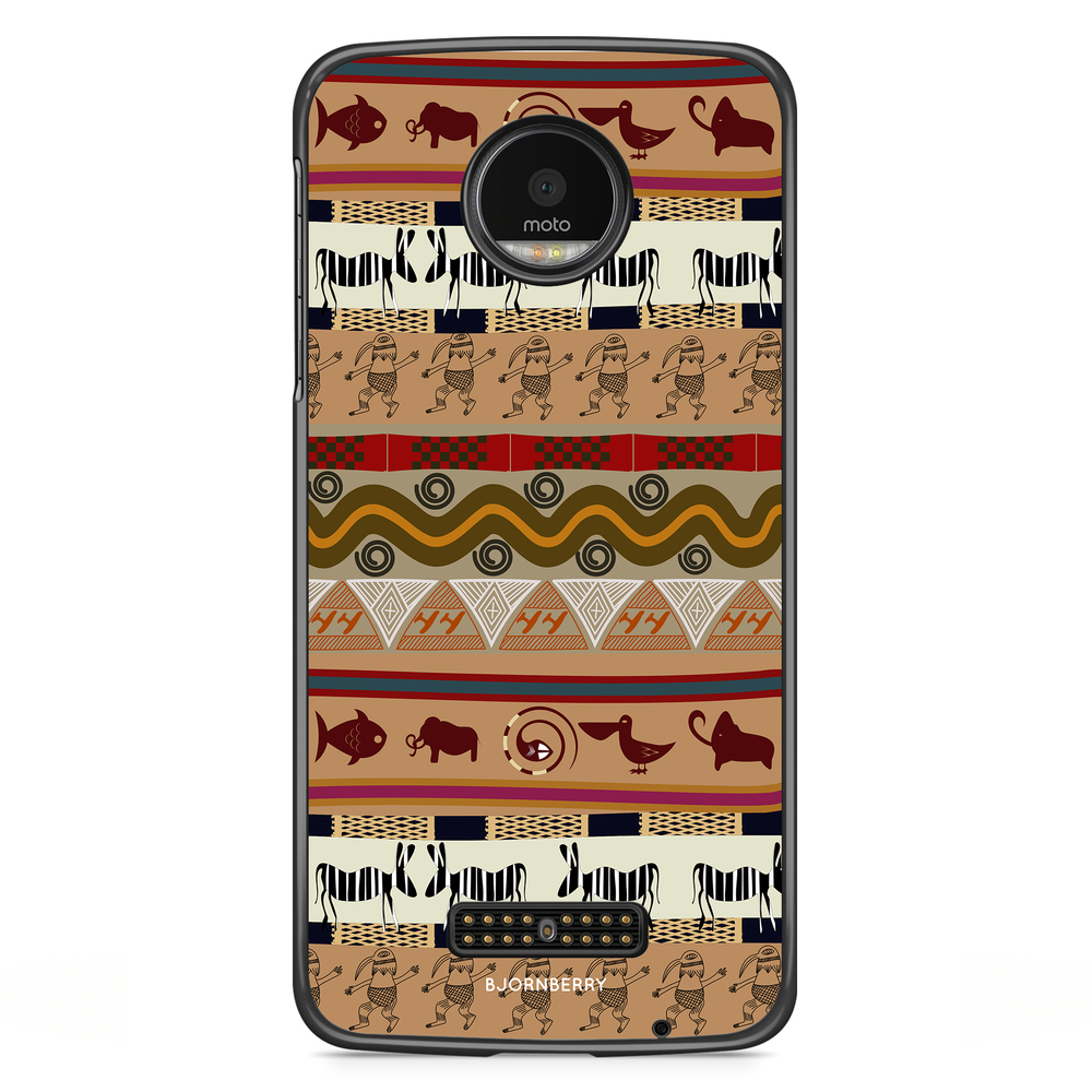 Moto Z2 Play Case - Animal Aztec