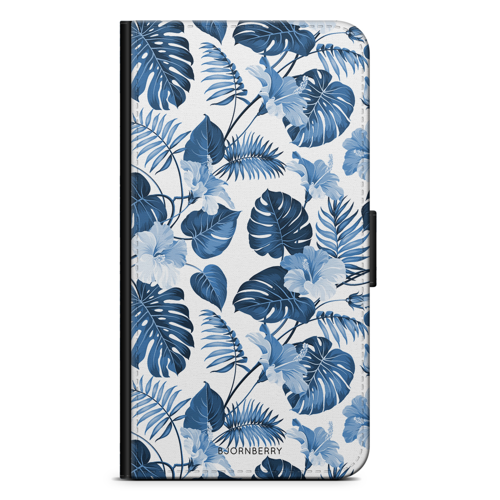 Huawei Mate 20 Lite Plånboksfodral - Blå Blommor