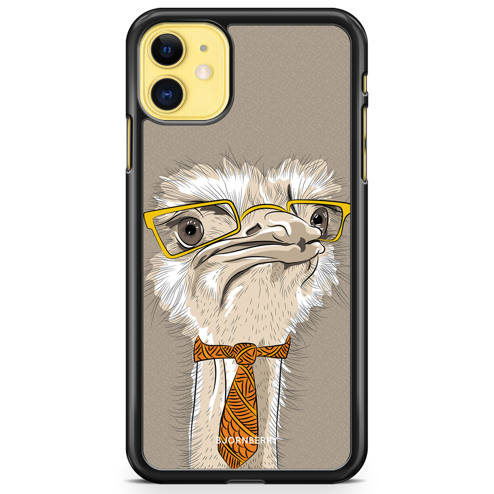 iPhone 11 Case - Hipster Ostrich