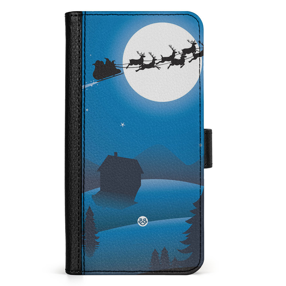 Doro 8050 Wallet Case - Festive Sleigh