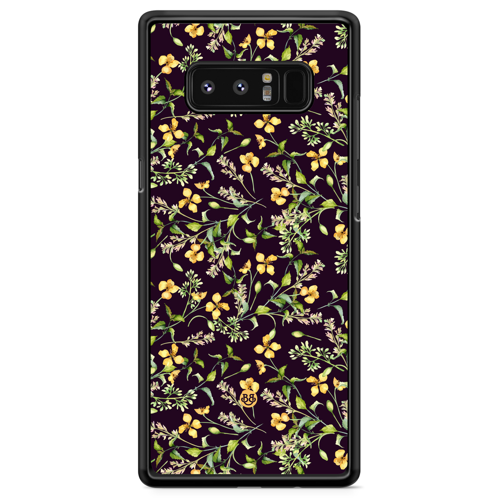 Samsung Galaxy Note 8 Case - WILD AUTUMN - Frosted Flora