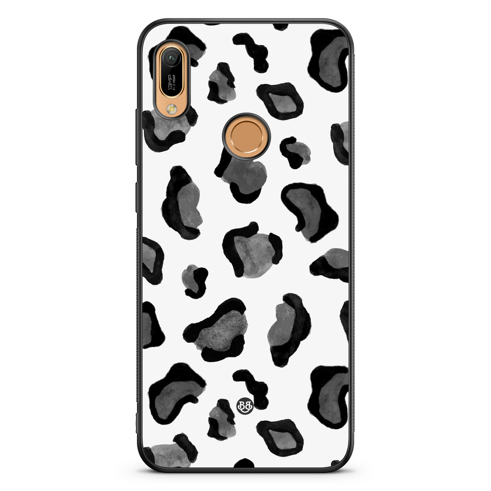 Huawei Y6 2019 Case - Grey Leopard