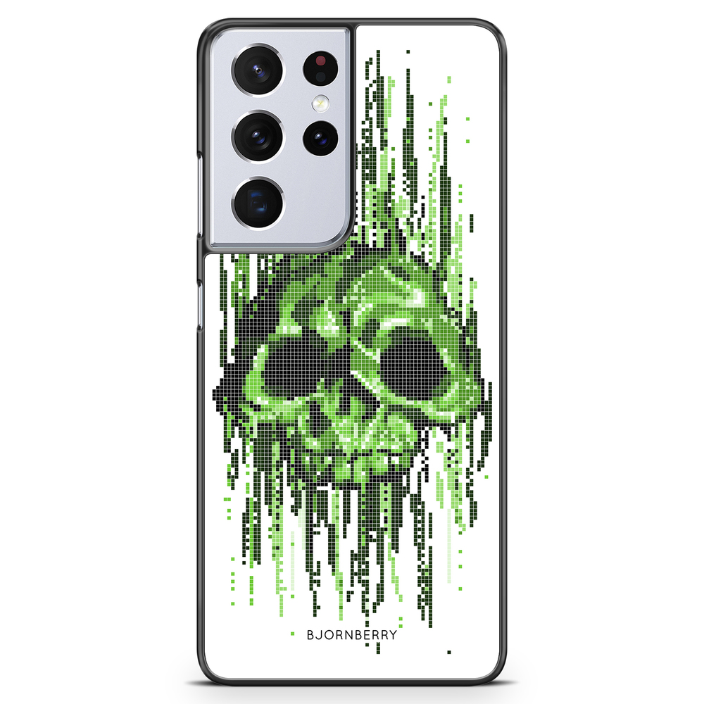 Samsung Galaxy S21 Ultra Case - Data Virus Skull