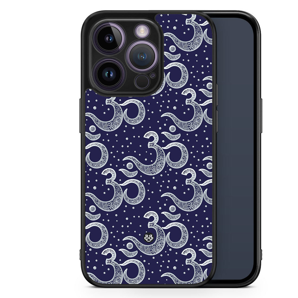 iPhone 14 Pro Case - Blue Aum