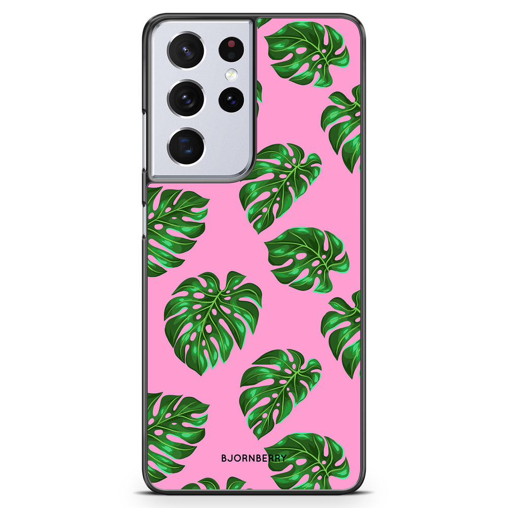 Samsung Galaxy S21 Ultra Case - Monstera