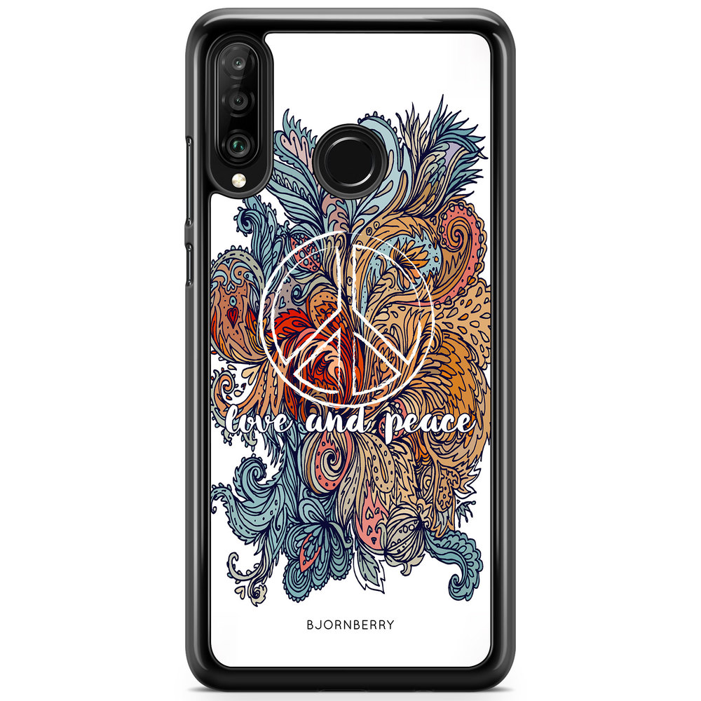 Huawei P30 Lite Case - Love and Peace