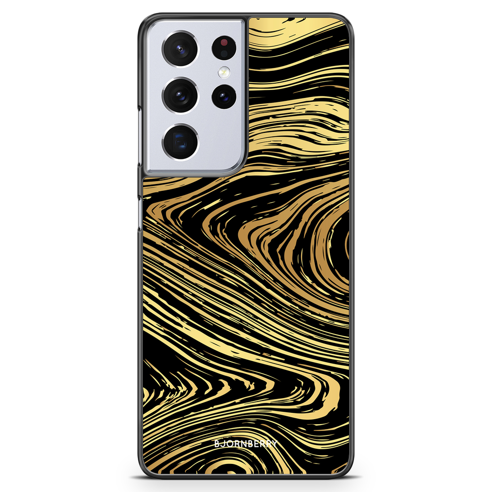 Samsung Galaxy S21 Ultra Case - Gold Marble