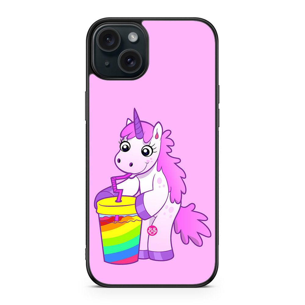 iPhone 15 Plus Case - Drinking Unicorn