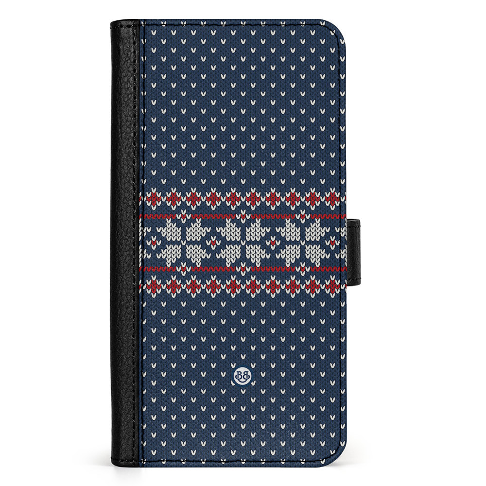 Doro 8050 Wallet Case - Knitted Xmas