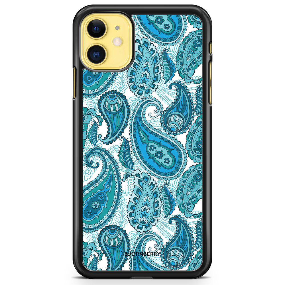 iPhone 11 Case - Blue Paisley