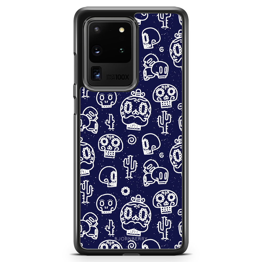 Samsung Galaxy S20 Ultra Case - Oldschool Skulls
