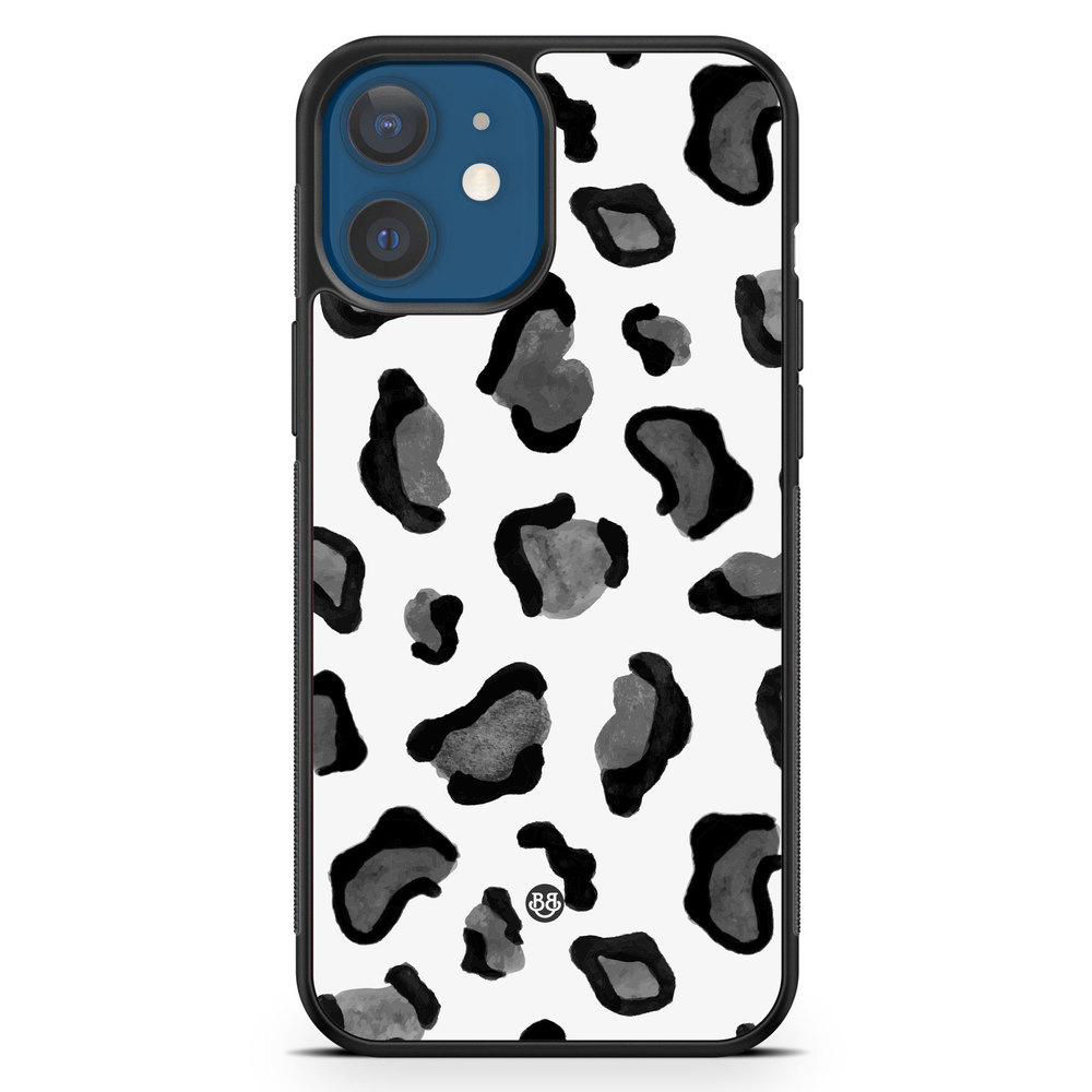 iPhone 12 Case - Grey Leopard