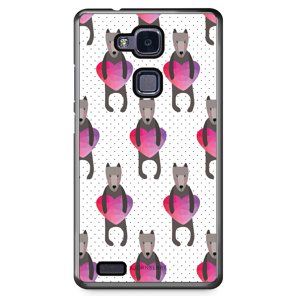 Huawei Honor 5X Case - Romantic Dogs
