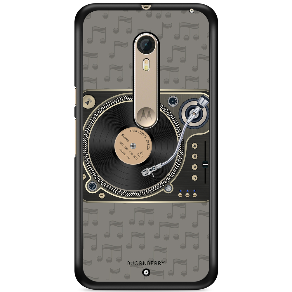 Moto X Style Case - Turntable