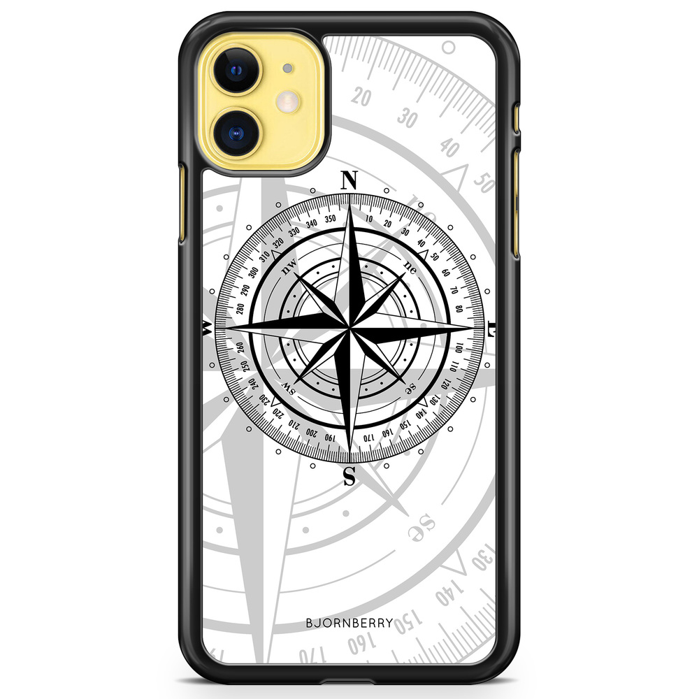 iPhone 11 Case - Compass White