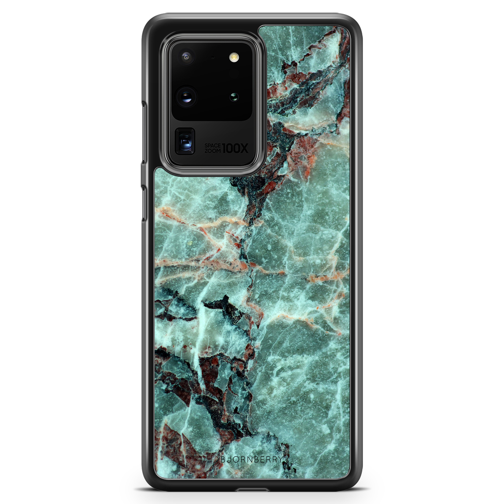 Samsung Galaxy S20 Ultra Case - Green Marble