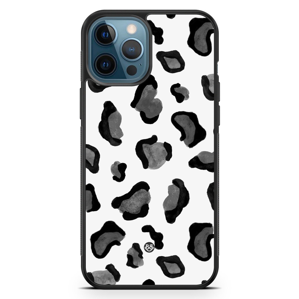iPhone 12 Pro Case - Grey Leopard