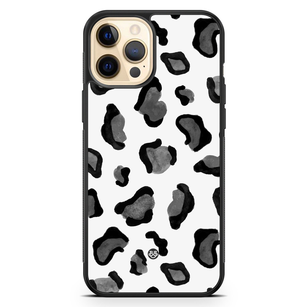 iPhone 12 Pro Max Case - Grey Leopard