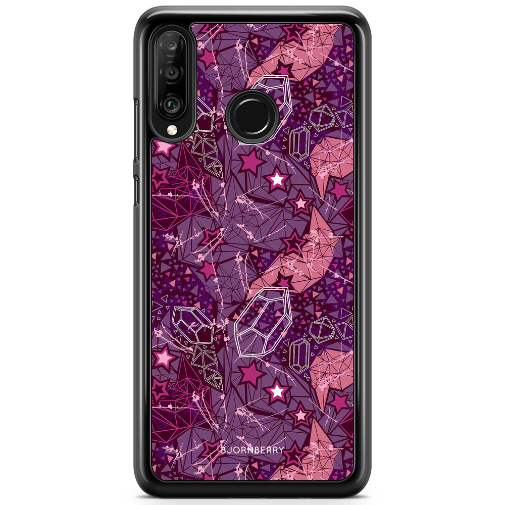 Huawei P30 Lite Case - Purple Stars