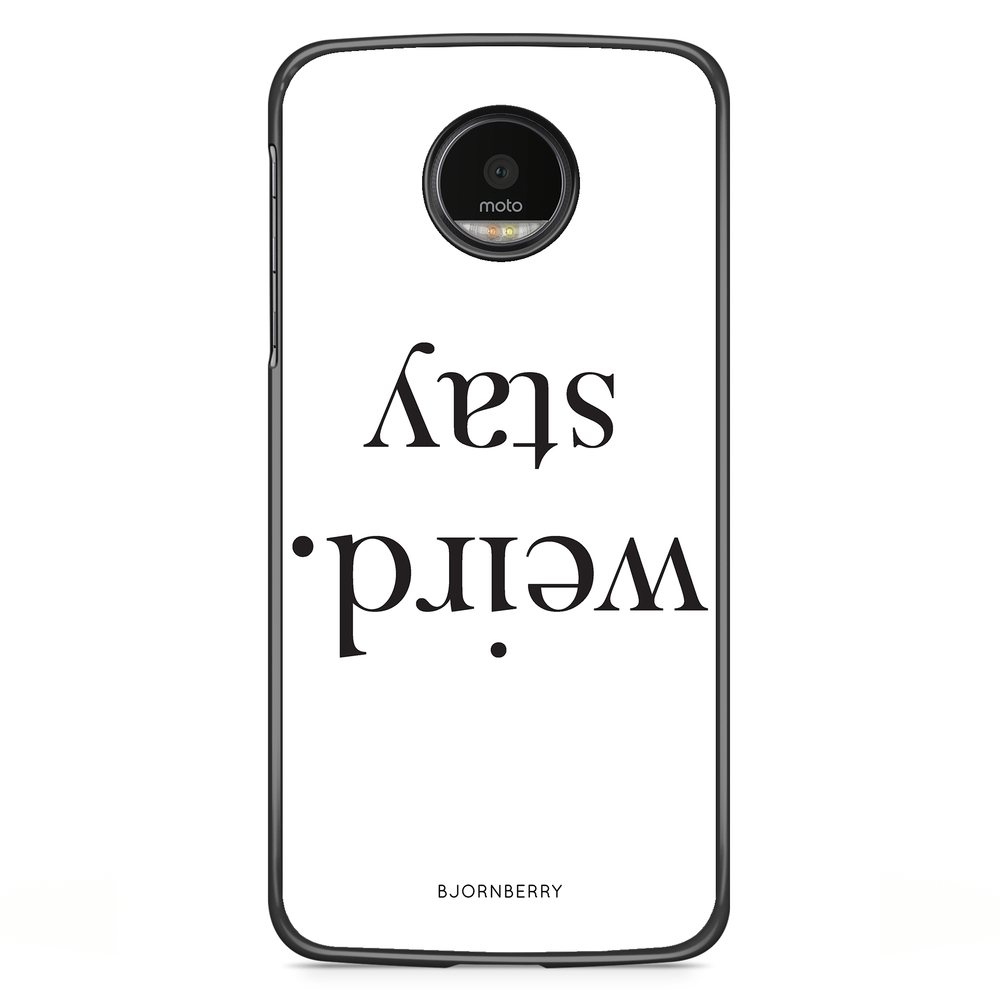 Motorola Moto G5S Plus Case - STAY WEIRD