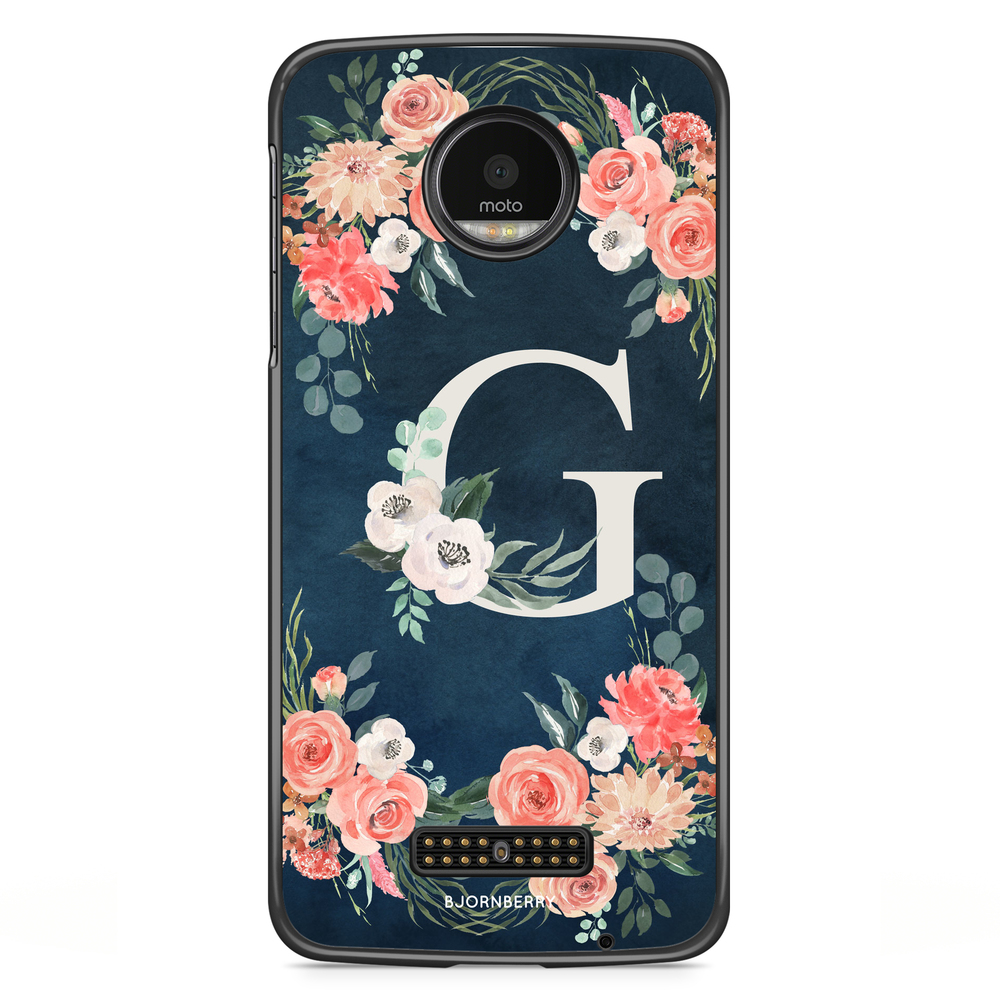 Moto Z2 Play Case - Monogram G