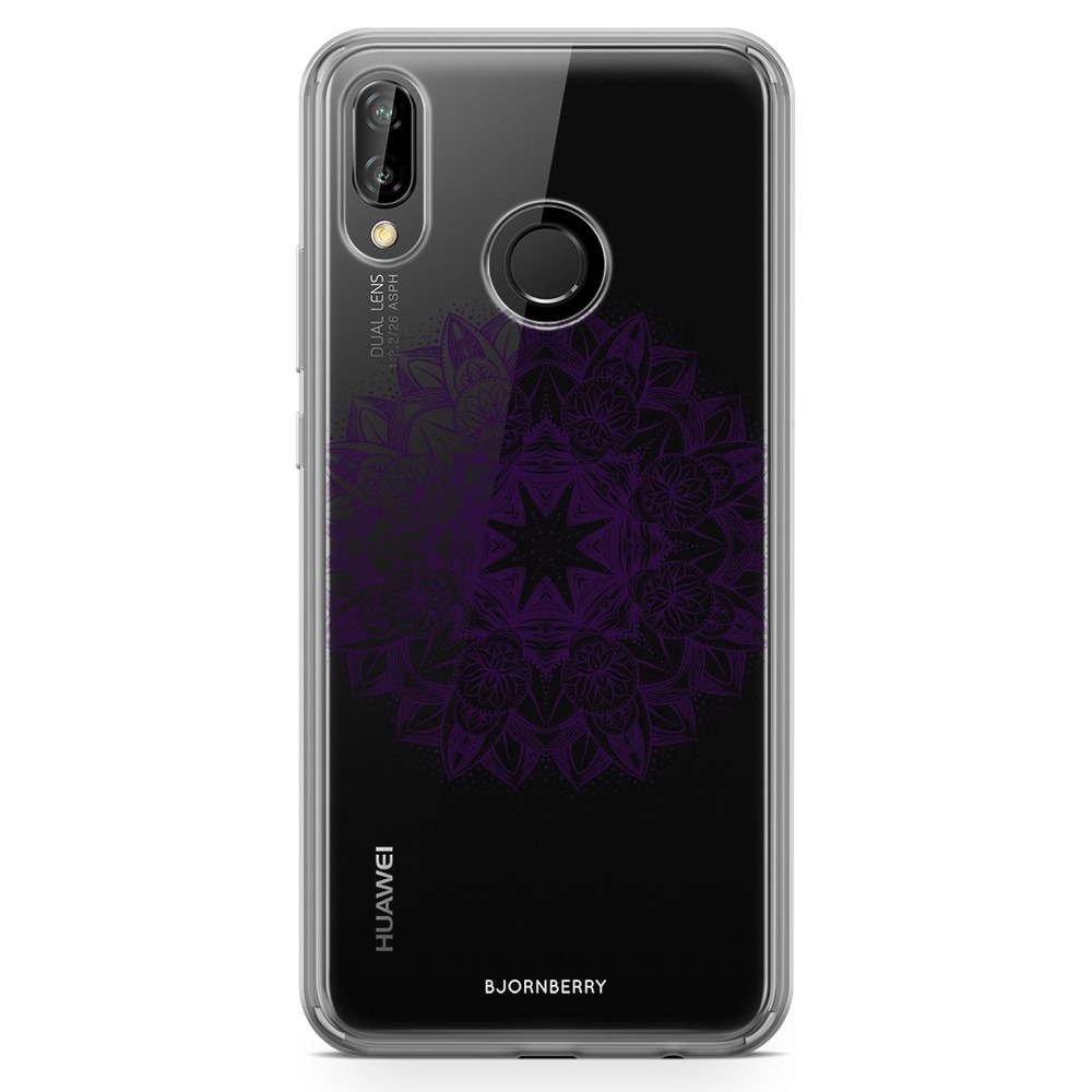 Huawei P20 Lite Fashion Case - Purple Mandala