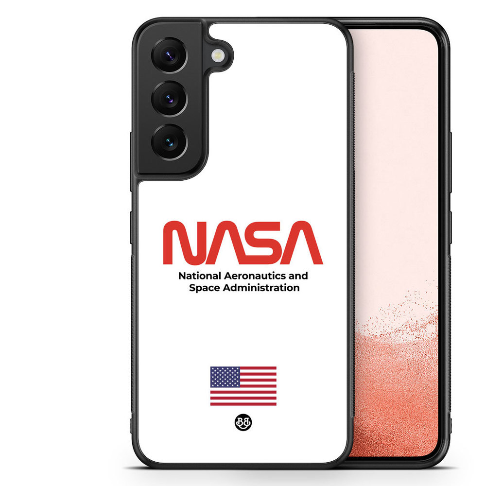 Samsung Galaxy S22 Plus 5G Case - NASA Worm White