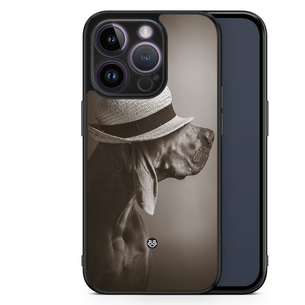 iPhone 14 Pro Case - Dog With Hat