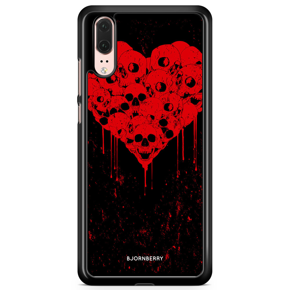 Huawei P20 Case - Skull Heart