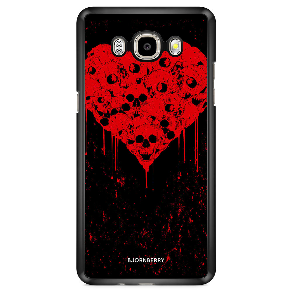 Samsung Galaxy J7 (2016) Case - Skull Heart