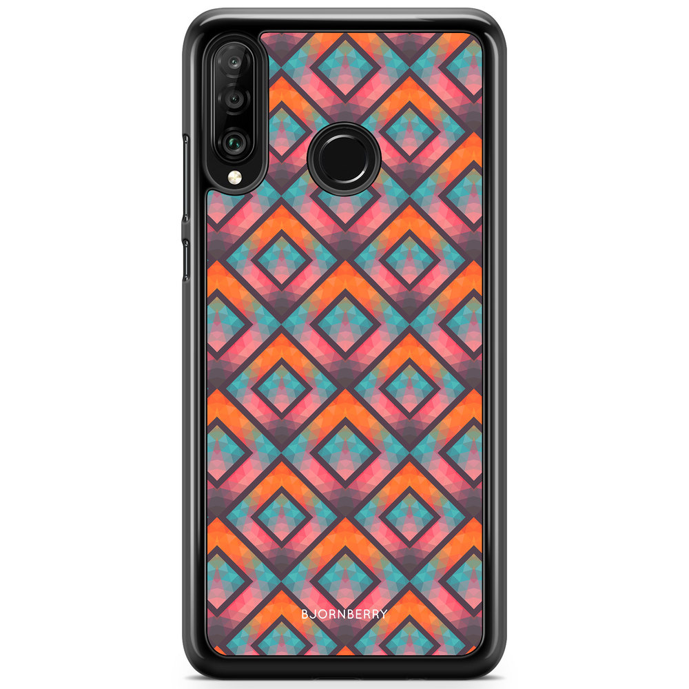 Huawei P30 Lite Case - Retro Squares