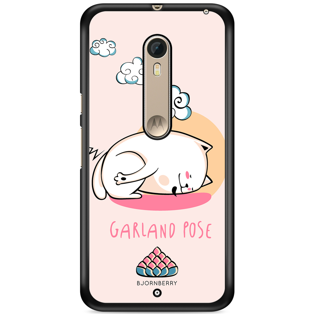 Moto X Style Case - Yoga Cat Garland