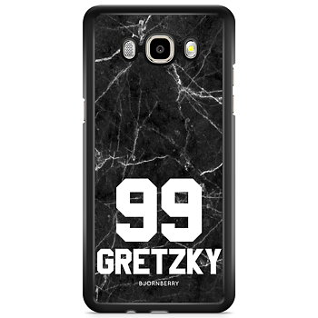 Samsung Galaxy J5 (2015) Skal Custom - Svart Marmor Nummer