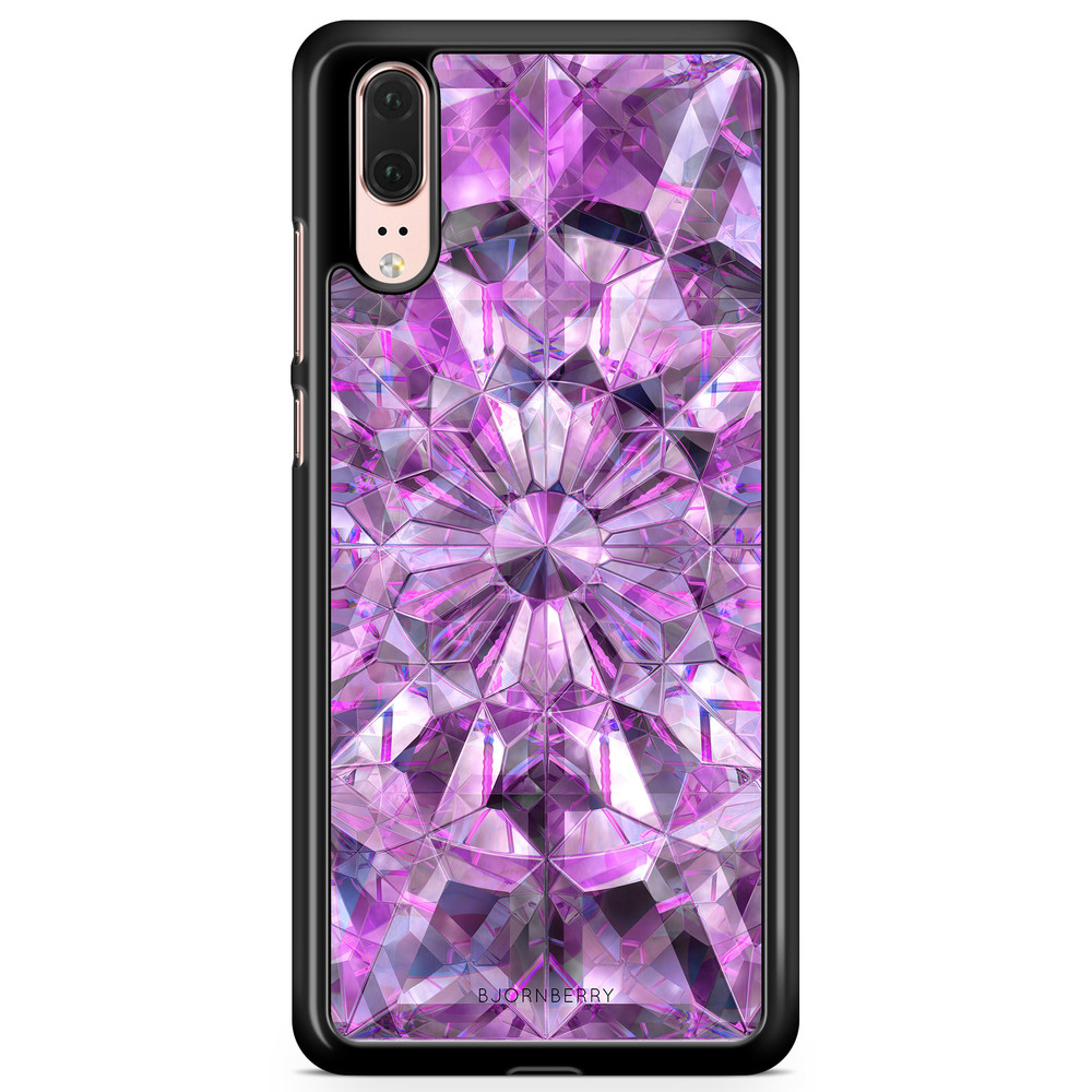 Huawei P20 Case - Purple Crystals