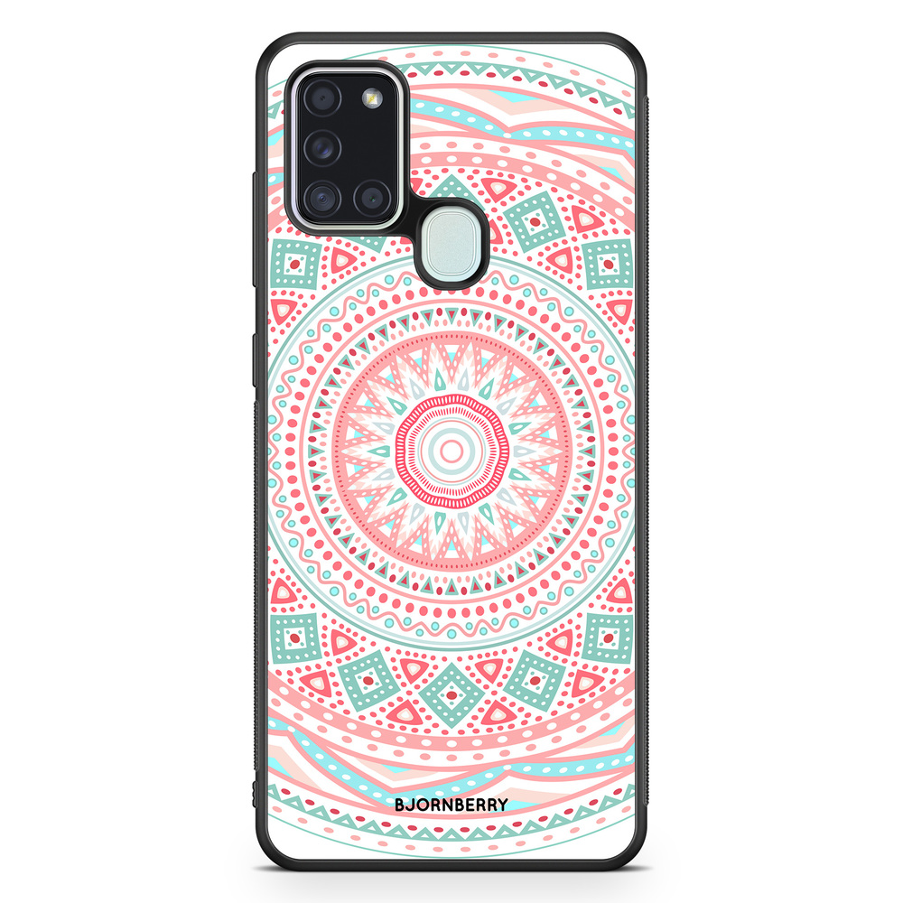 Samsung Galaxy A21s Case - Pastel Mandala