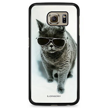 Samsung Galaxy S6 Skal - Katt Glasögon