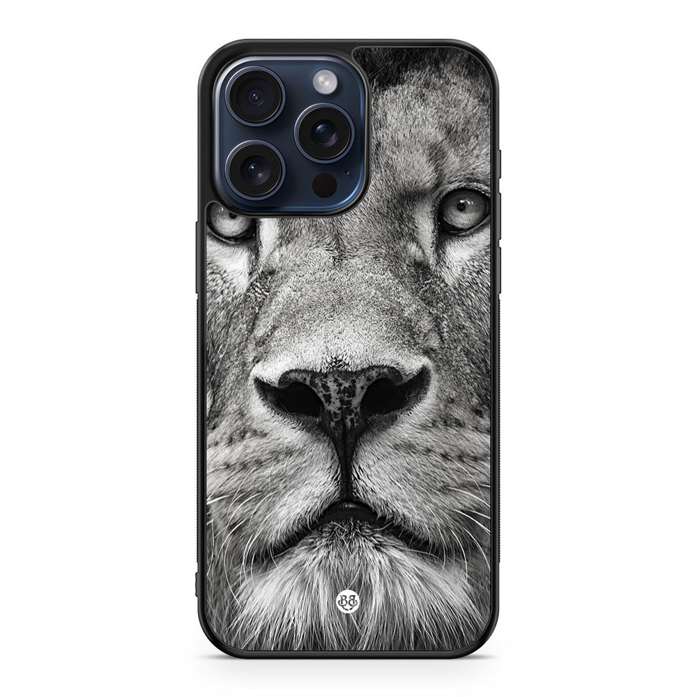 iPhone 15 Pro Max Case - Lion Profile