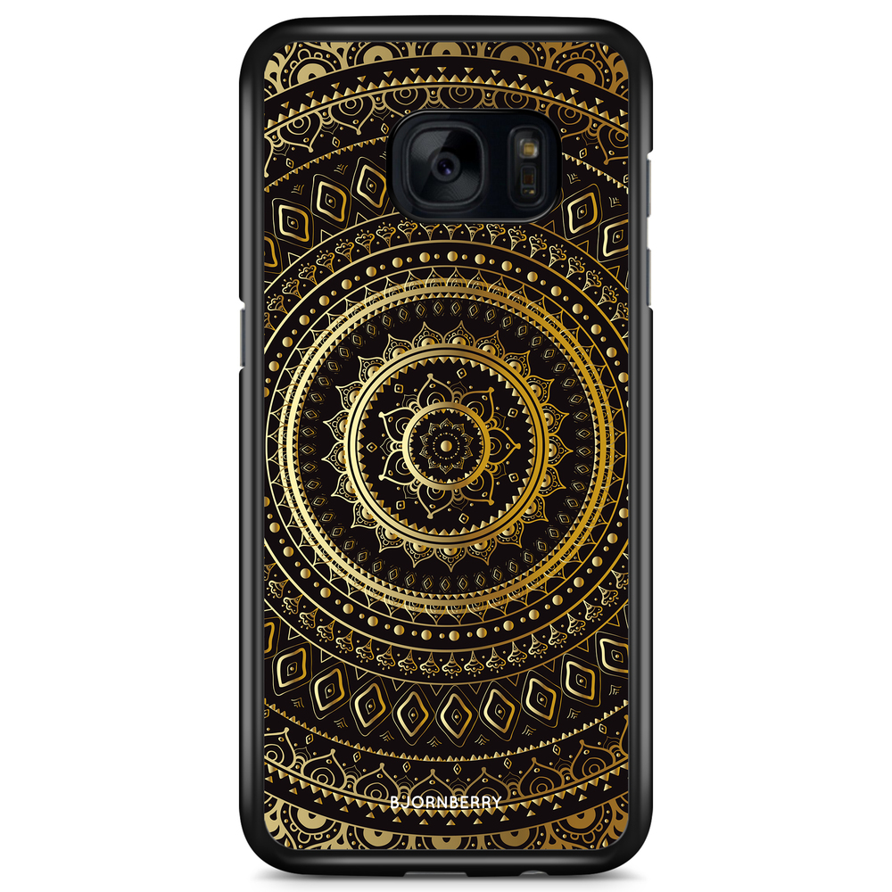 Samsung Galaxy S7 Case - Gold Mandala